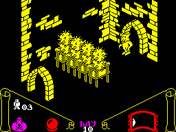 Knight Lore screenshot 5 for MSX